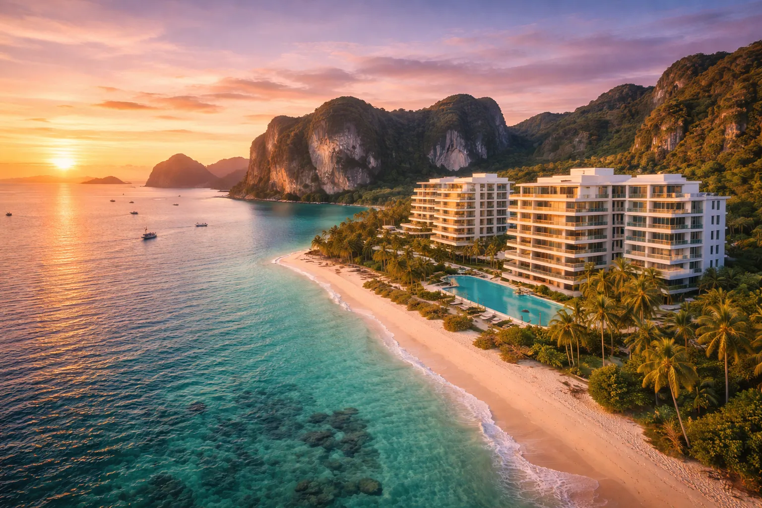 Люксовые кондоминиумы на пляже Ао Нанг в Краби, Таиланд - инвестиции в недвижимость 2026