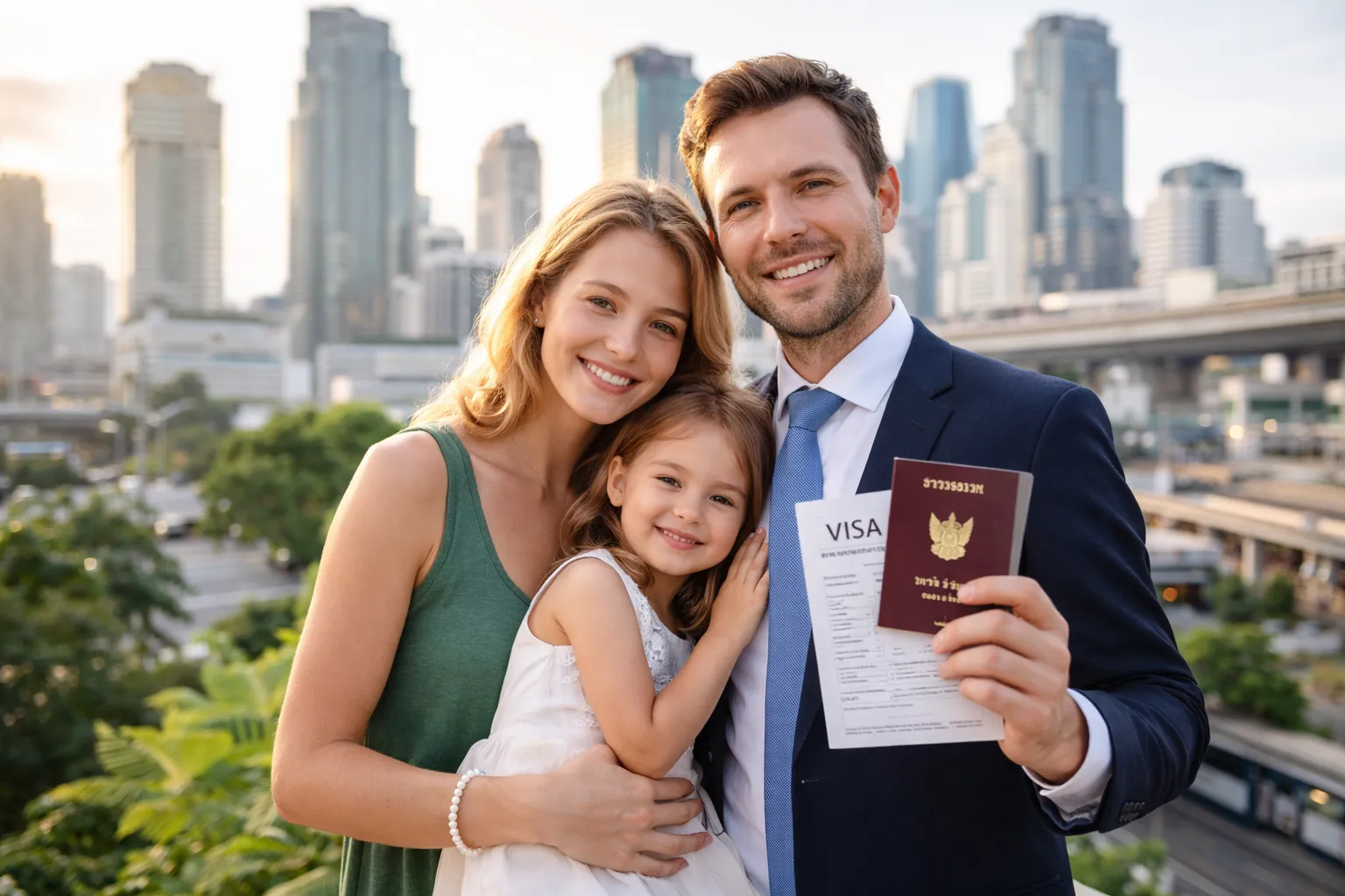 Dependent Visa Таиланд: виза по воссоединению семьи для супругов и детей иностранца с рабочей визой