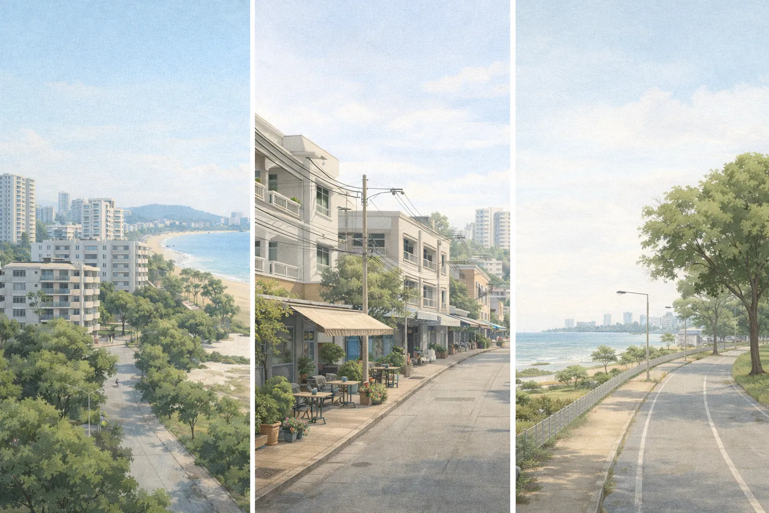 Районы Паттайи для жизни - сравнение районов по атмосфере и удобству проживания