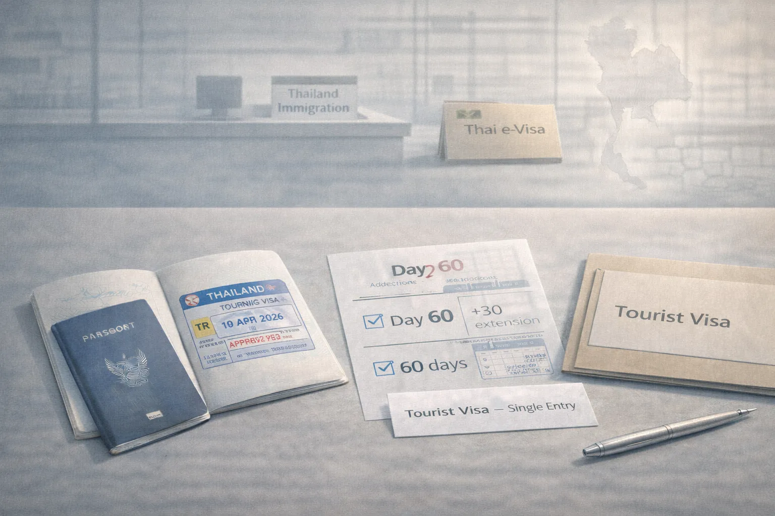 Туристическая виза TR в Таиланд: 60 дней пребывания и продление 30 дней
