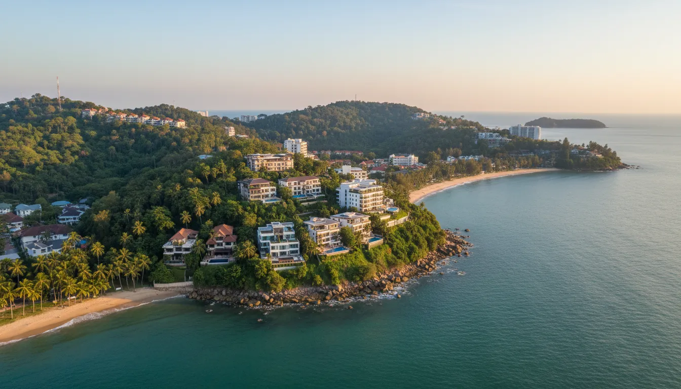 Пратамнак Паттайя — холм Pratumnak Hill и пляж Cosy Beach с видом на море