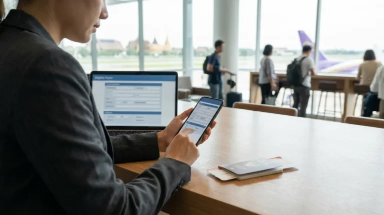 Thailand Digital Arrival Card TDAC для въезда в Таиланд перед поездкой